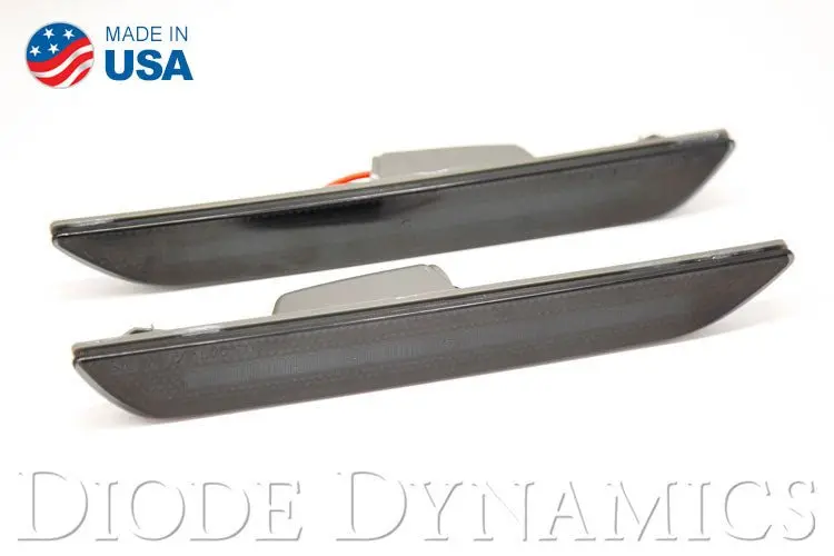 Mustang 2015 Eu Led Sidemarkers Smoked Set Diode Dynamics 1