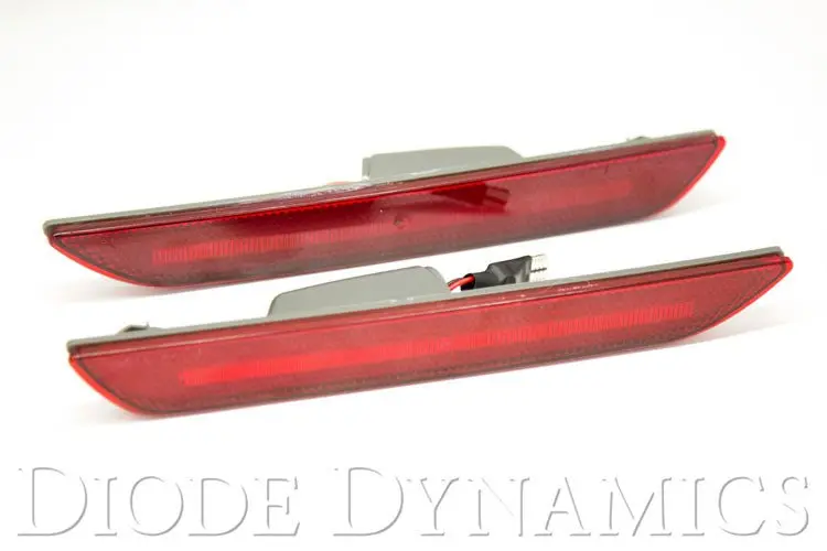 Mustang 2015 Led Sidemarkers Red Set Diode Dynamics 1