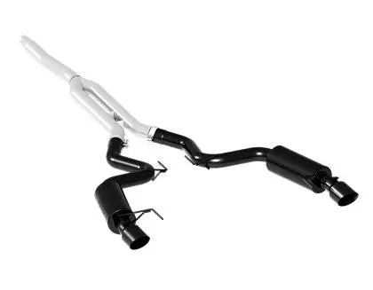 Mustang Ecoboost Mbrp Black 3In Cat Back 1