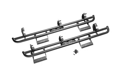 N-Fab Rkr Step System 2021 Ford Bronco 4 Door - Tex. Black - 1.75In 1