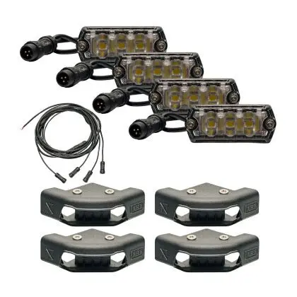 Nacho Nano Arb Base Rack Light Kit – 4-Light Configuration 1