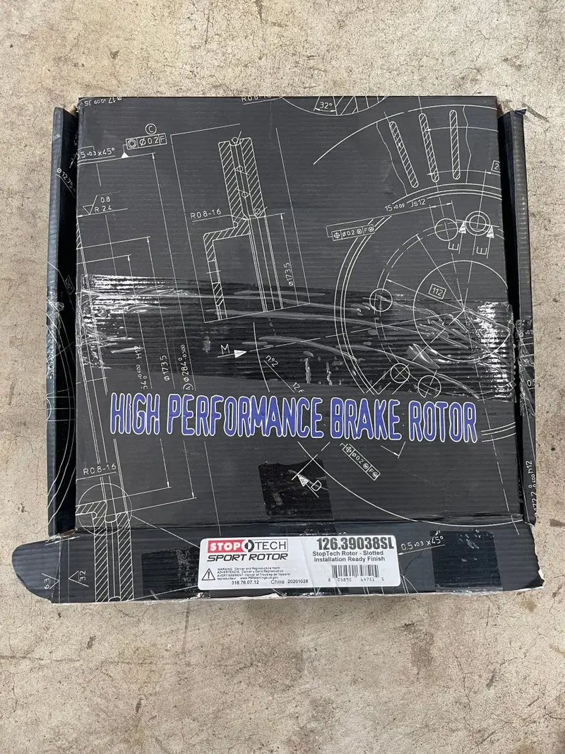 *Open Box* Stoptech Slotted Sport Brake Rotor (Front Pair) 1