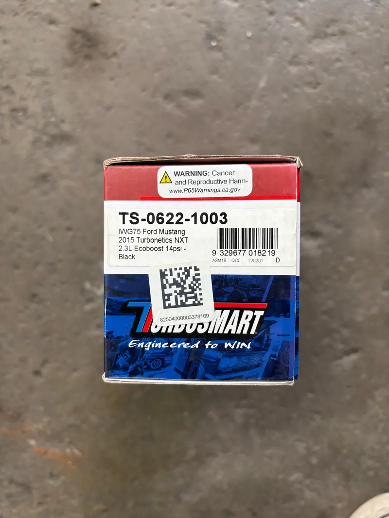 Open Box: Turbosmart Iwg-17 Internal Wastegate Actuator Rs / Mustang (Nx2 Only) 14 Psi 1