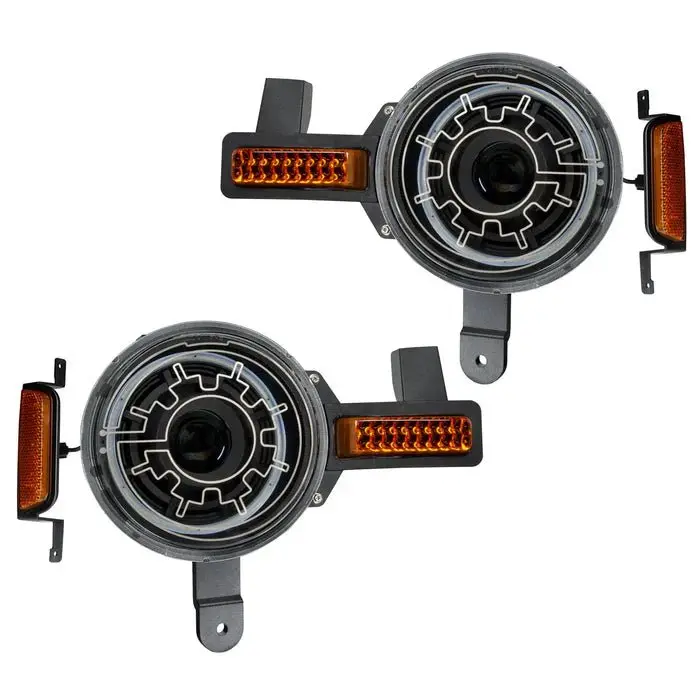 Oracle 2021+ Ford Bronco Oculus Bi-Led Projector Headlights W/ Heated Lenses 1