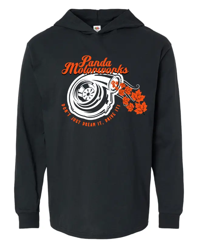 Panda Motorworks Autumn Long Sleeve Hooded T-Shirt 1