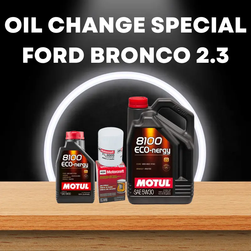 Panda Motorworks Ford Bronco Oil Change Special (2.3) 1