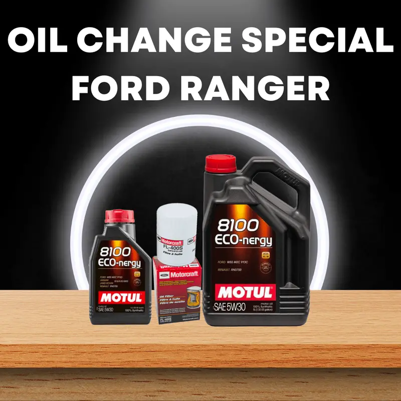 Panda Motorworks Ford Ranger Oil Change Special 1