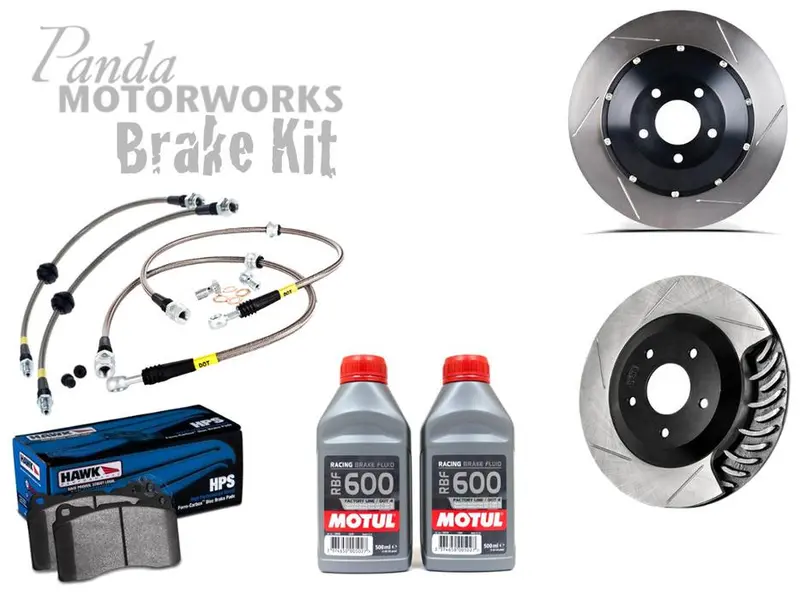 Panda Motorworks Front & Rear Focus Rs Brake Kit 1