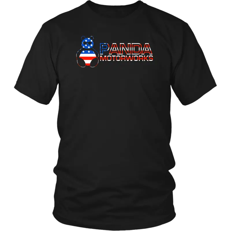 Panda Motorworks Stars & Stripes T-Shirt 1