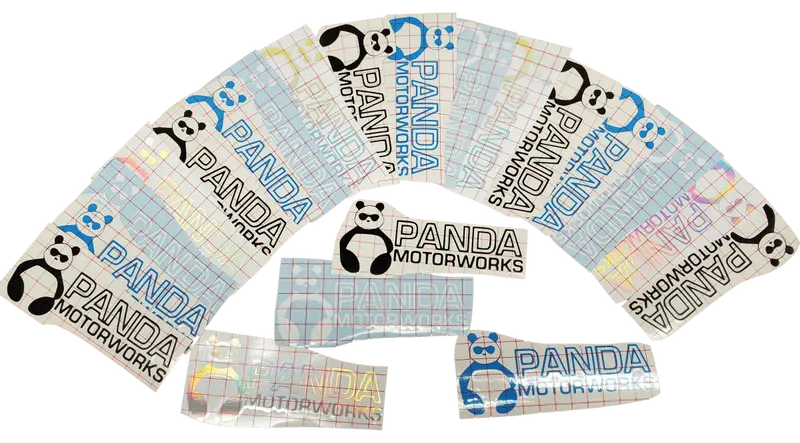 Panda Motorworks Sticker - Small 1