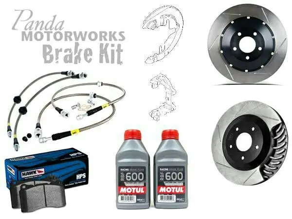 Panda Motorworks Upgraded Brake Kit Front (12.6 To 13.1) 1