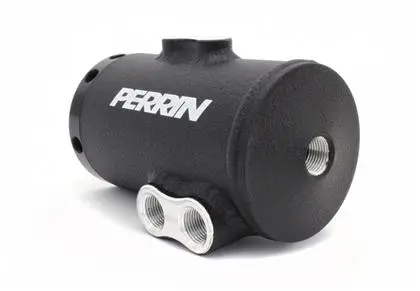 Perrin 02-07 Subaru Wrx/Sti Black Air Oil Seperator 1