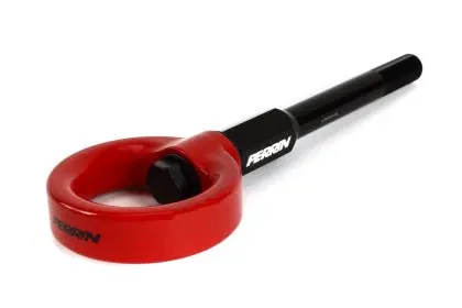 Perrin 02-07 Subaru Wrx/Sti Tow Hook Kit (Front) - Red 1