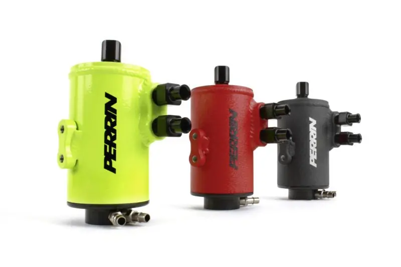Perrin 02-14 Subaru Wrx / 04-19 Sti With Fmic Air Oil Seperator - Neon Yellow 1