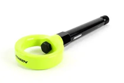 Perrin 10Th Gen Civic Si/Type-R/Hatchback Tow Hook Kit (Rear) - Neon Yellow 1