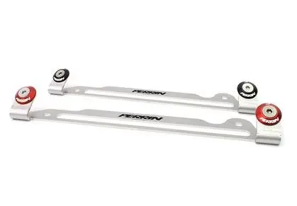 Perrin 15-16 Subaru Wrx Engine Cover Lock Down - Black Washers 1