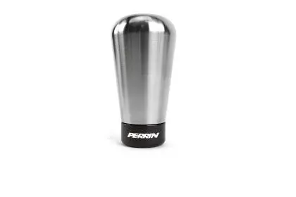 Perrin 15+ Wrx W/ Rattle Fix Tapered 1.8In Brushed Stainless Steel Shift Knob 1