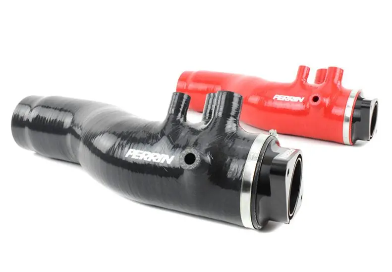 Perrin 2015+ Subaru Wrx Red 3In Turbo Inlet Hose W/ Nozzle 1
