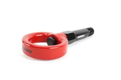 Perrin 2020 Toyota Supra Tow Hook Kit (Rear) - Red 1