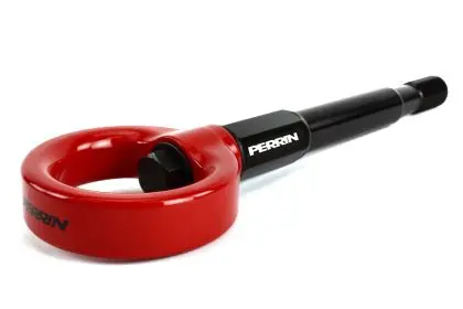 Perrin Tow Hook Kit - Front 2018+ Subaru Wrx/Sti - Red 1
