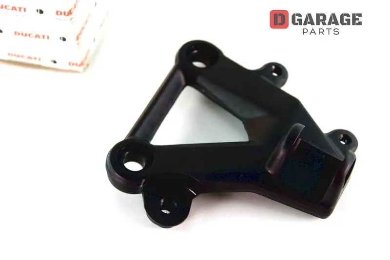 Piastra Pedana Pilota Sinistra Nera Ducati Sbk 1098R 1198 1