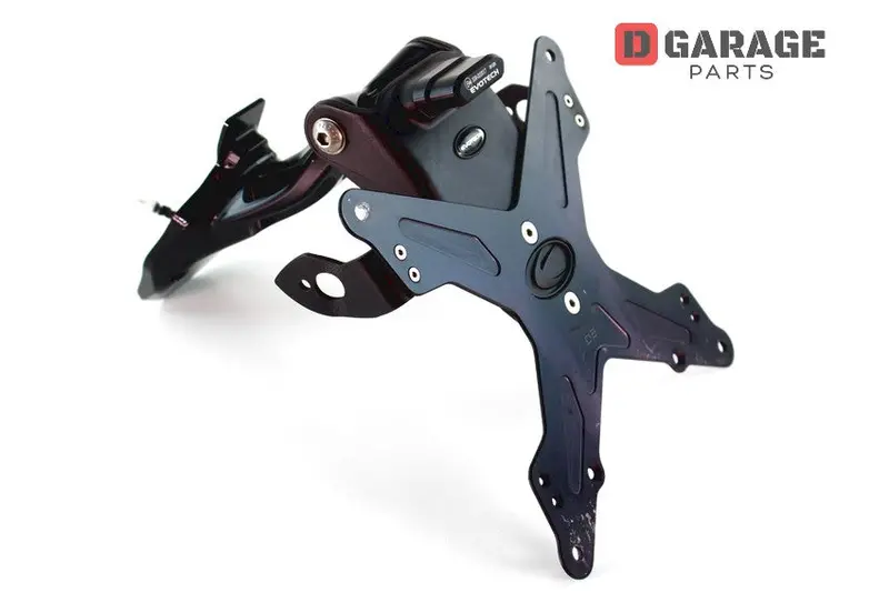 Porta Targa Corto Evotech Ergal Ducati Streetfighter V2 1