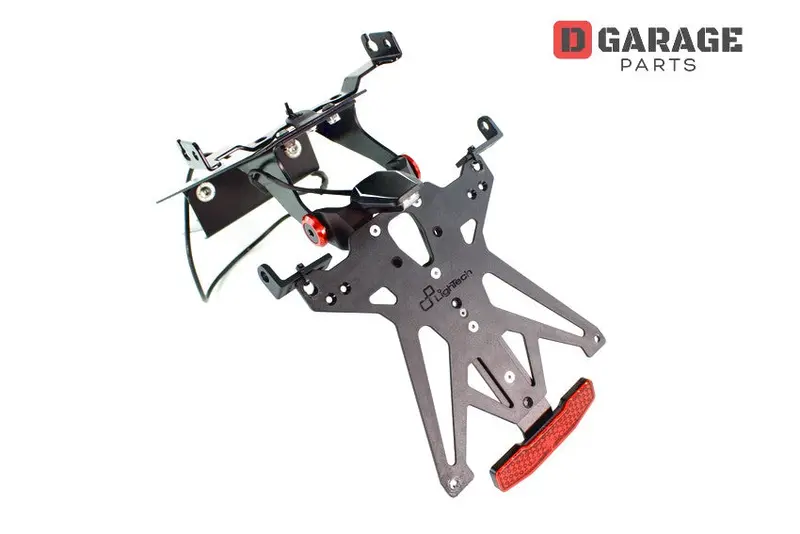 Porta Targa Lightech Termignoni 2 In 1 Ducati Hypermotard 1100 Evo 1