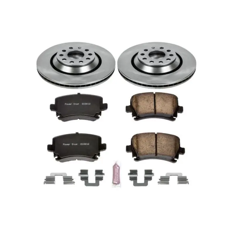 Power Stop 09-17 Volkswagen Cc Rear Autospecialty Brake Kit 1