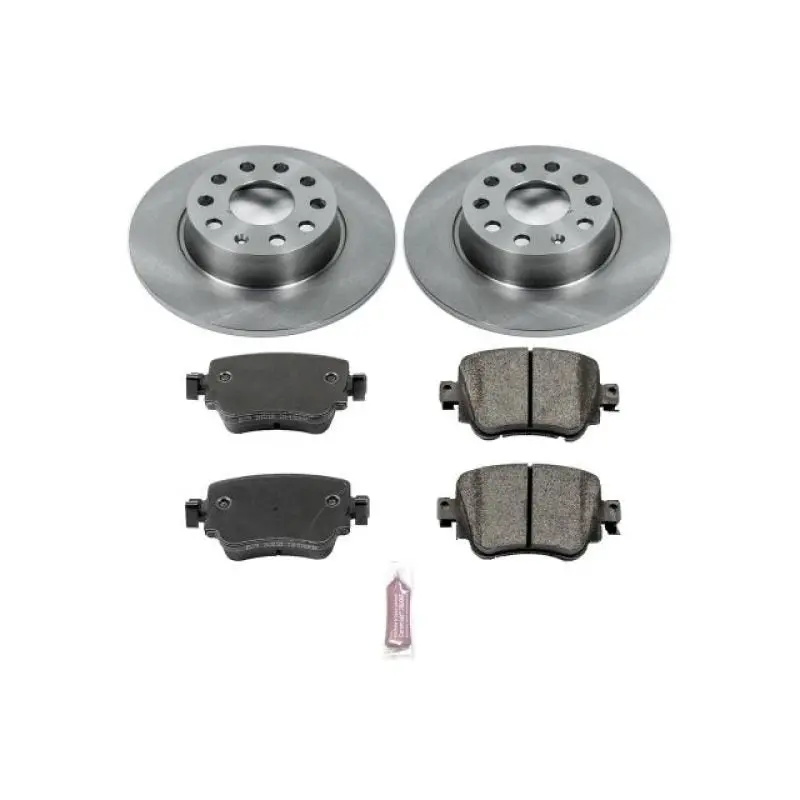 Power Stop 15-18 Volkswagen Golf Rear Autospecialty Brake Kit 1