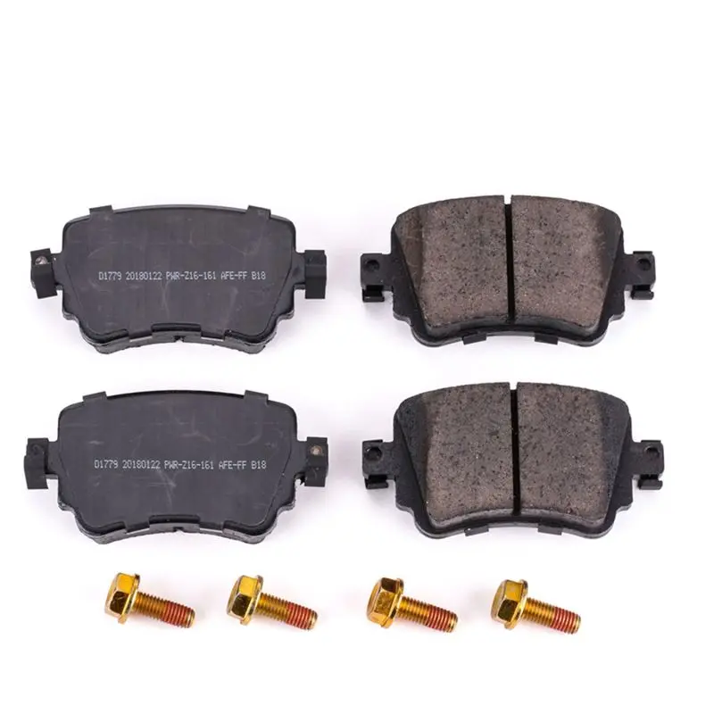 Power Stop 16-18 Audi Q3 Rear Z17 Evolution Ceramic Brake Pads W/Hardware 1