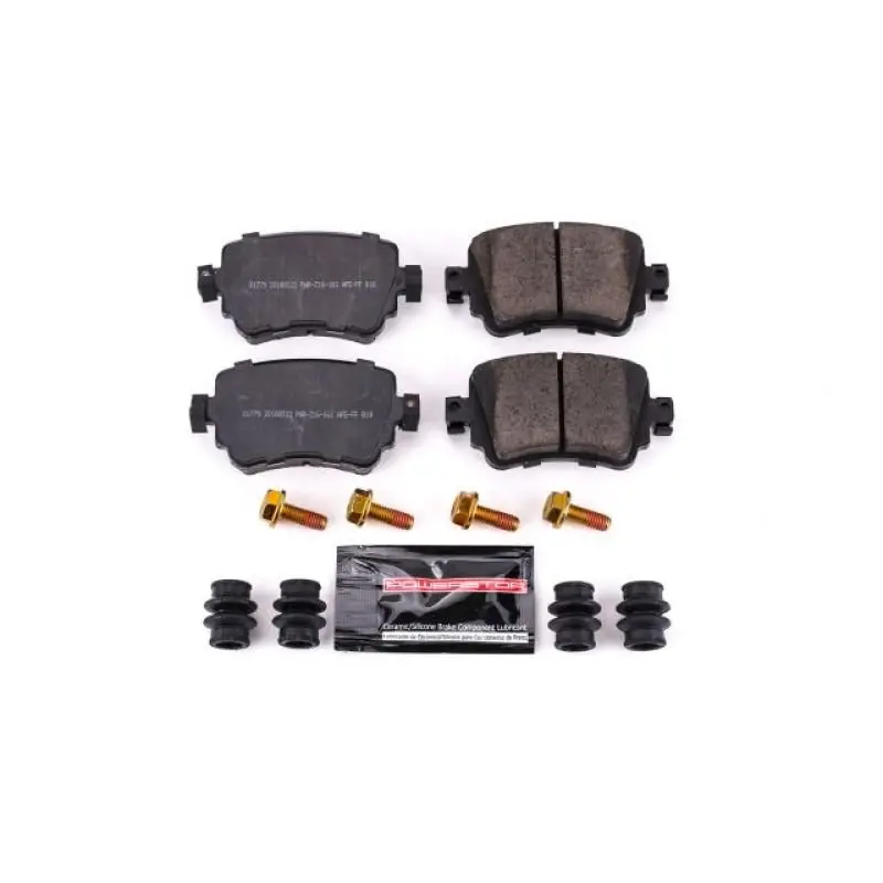 Power Stop 16-18 Audi Q3 Rear Z23 Evolution Sport Brake Pads W/Hardware 1