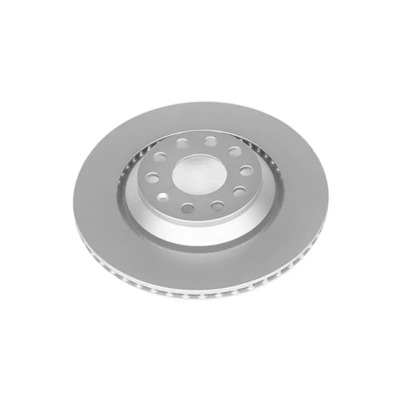 Power Stop 17-18 Audi Rs3 Rear Evolution High Carbon Geomet Coated Rotor 1