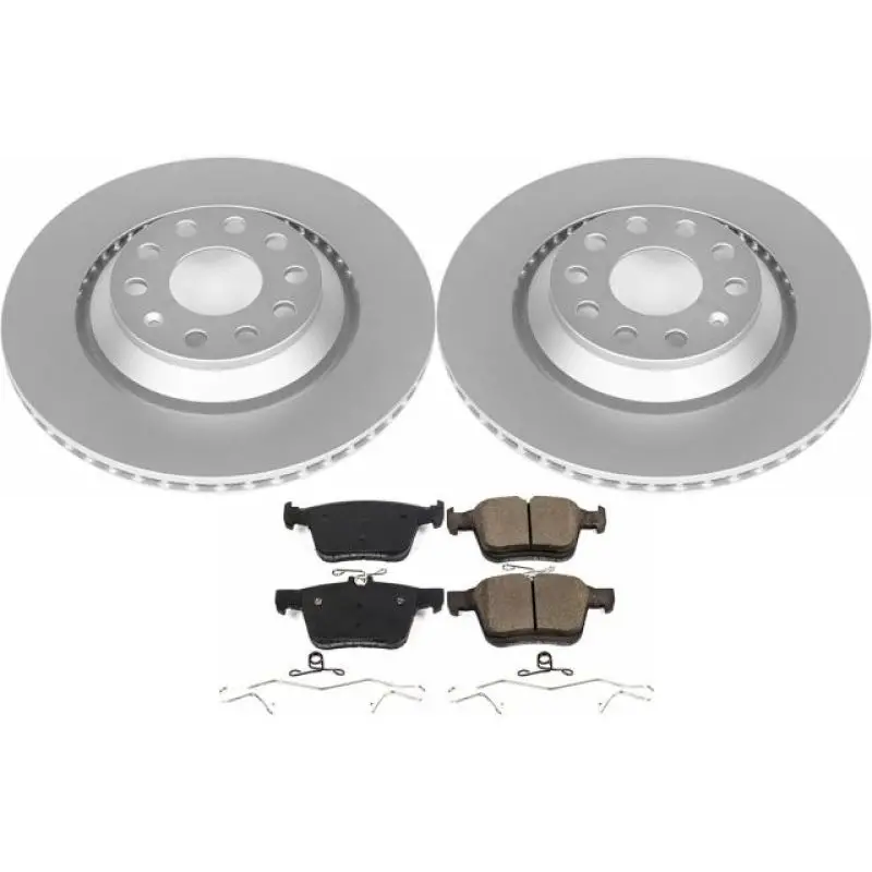 Power Stop 17-18 Audi Rs3 Rear Z23 Evolution Sport Coated Brake Kit 1