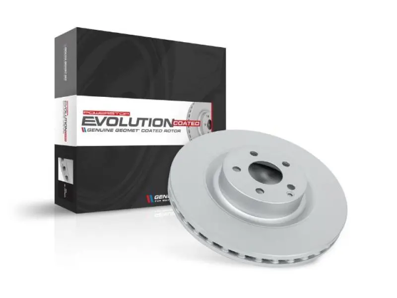 Power Stop 17-19 Hyundai Ioniq Rear Evolution Geomet Coated Rotor 2
