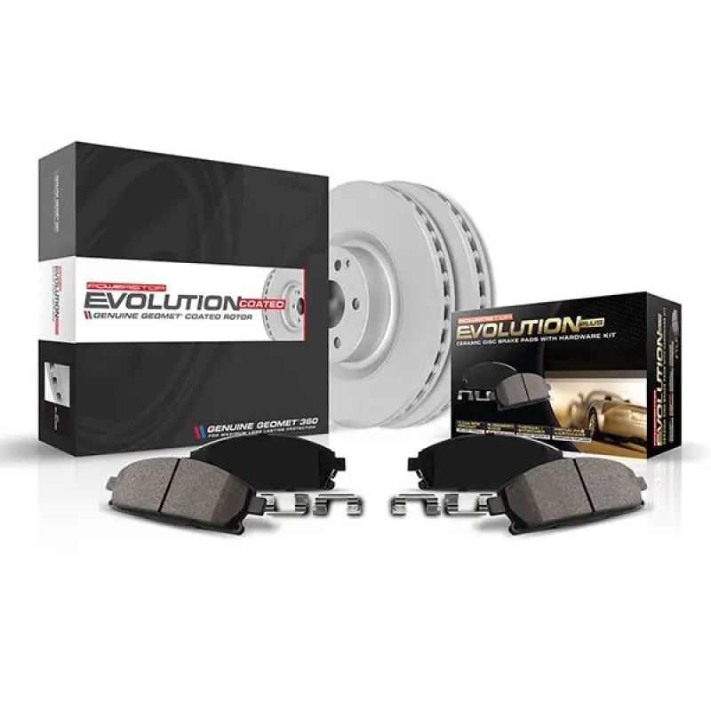 Power Stop 19-21 Kia Forte Front Z17 Coated Brake Kit 1