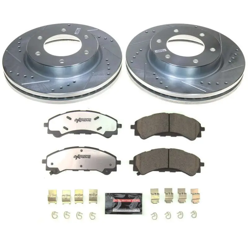 Power Stop 19-24 Ford Ranger Rear Z36 Truck & Tow Brake Kit 1