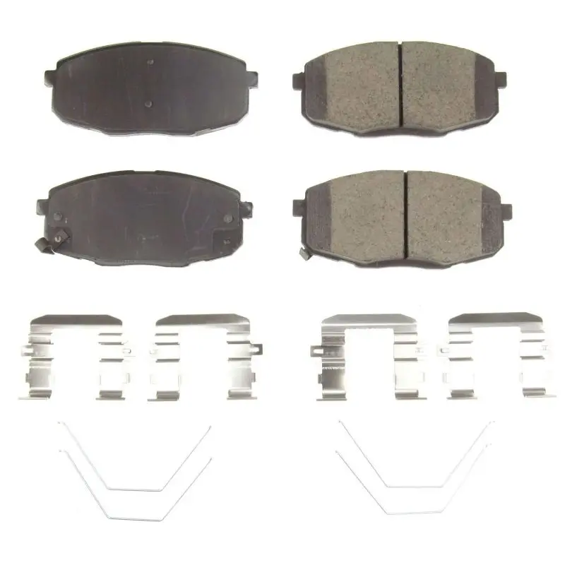 Power Stop 2018 Hyundai Elantra Gt Front Z17 Evolution Ceramic Brake Pads W/Hardware 1