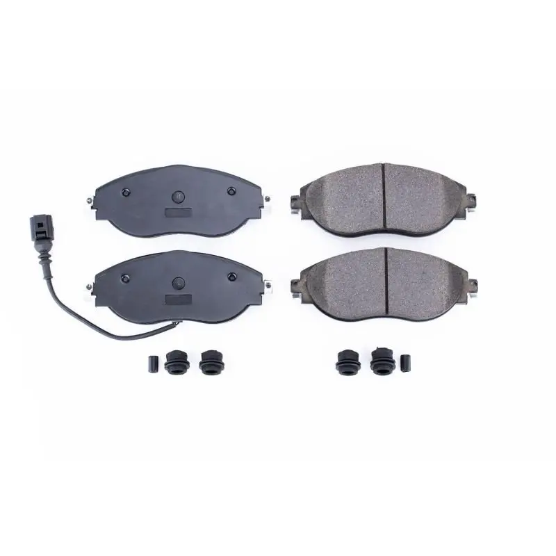 Power Stop 2019 Audi A3 Quattro Front Z17 Evolution Ceramic Brake Pads W/Hardware 1