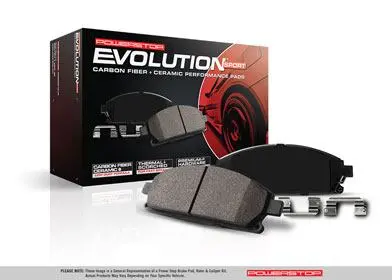 Power Stop 2021 Ford Bronco Sport Front Z23 Evolution Sport Brake Pads W/Hardware 1