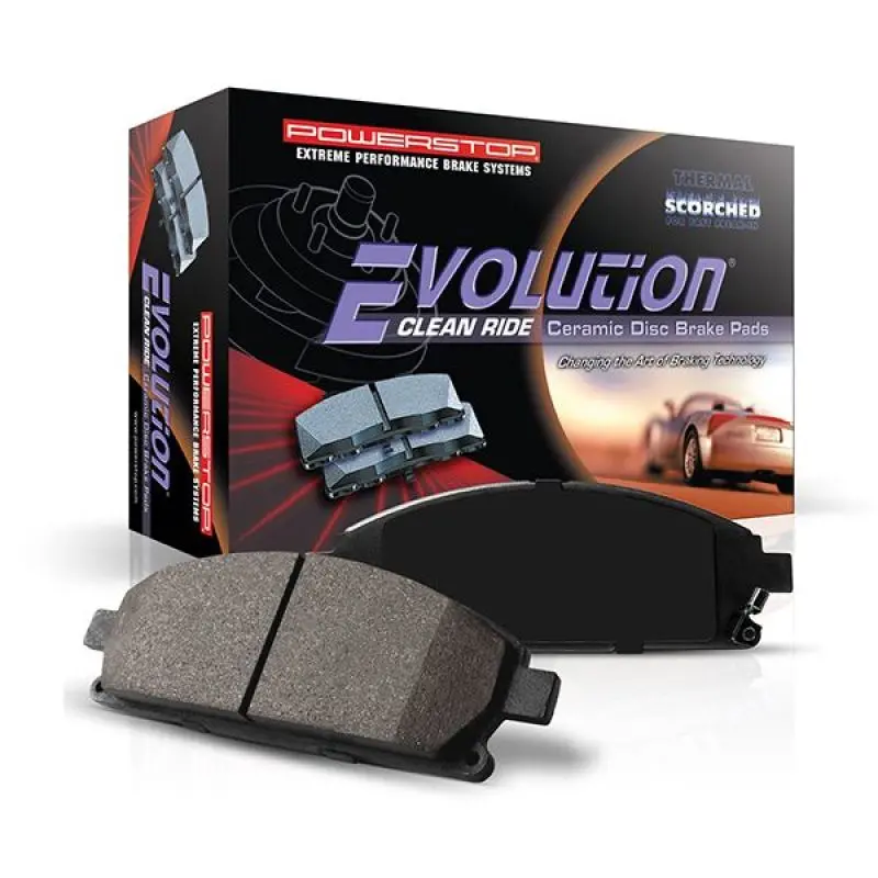 Power Stop 2021 Hyundai Veloster Rear Z16 Evo Ceramic Brake Pads 1