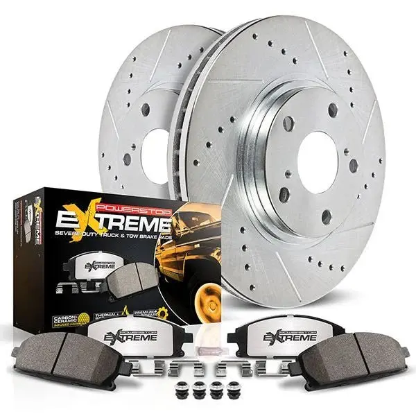 Power Stop 21-2024 Ford Bronco Front Z36 Truck & Tow Brake Kit 1