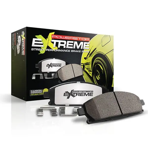 Powerstop Z26 Street Performance Carbon-Fiber Ceramic Brake Pads Front (Fiesta St 14-19) 1