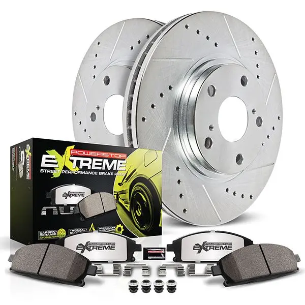 Powerstop Z26 Street Warrior Brake Upgrade Kit Front (Focus St 15-18) 1