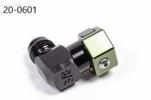 Radium Engineering  3/8In Sae Female To 6An Male, Low Profile Elbow 1