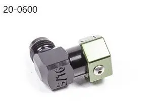 Radium Engineering  5/16In Sae Female To 6An Male, Low Profile Elbow 1