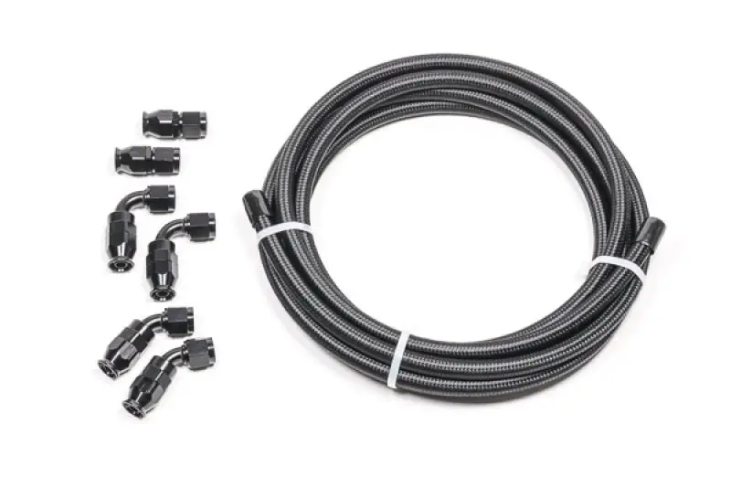 Radium Engineering 6An Universal Ptfe Hose Kit - Black Carbon 1