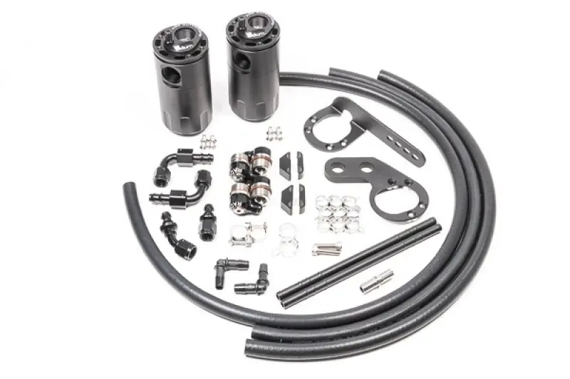 Radium Engineering Dual Catch Can Kit Civic Type-R Fluid Lock 1