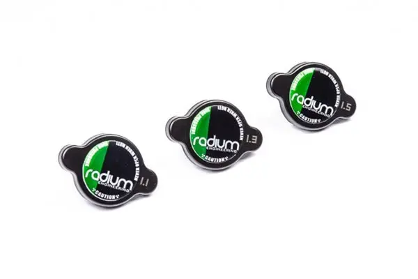 Radium Engineering Radiator Cap Type-A 1.5 Bar - Black 1