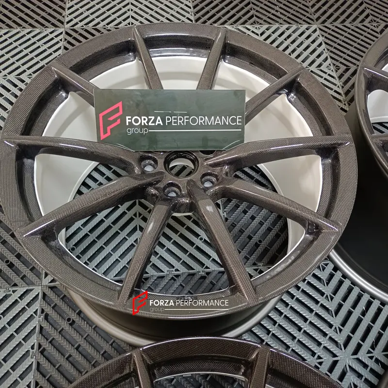 Real Carbon Forged Wheels Rims For Ferrari Sf90 1