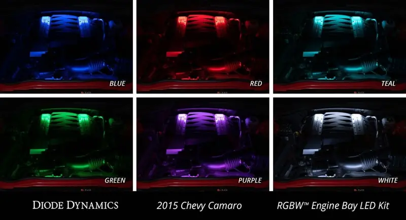 Rgbw Multicolor Engine Bay Led Kit 1